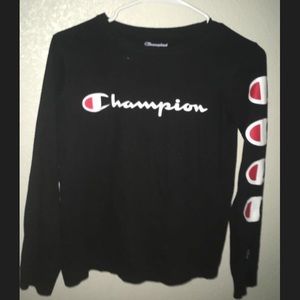 medium champion long sleeve